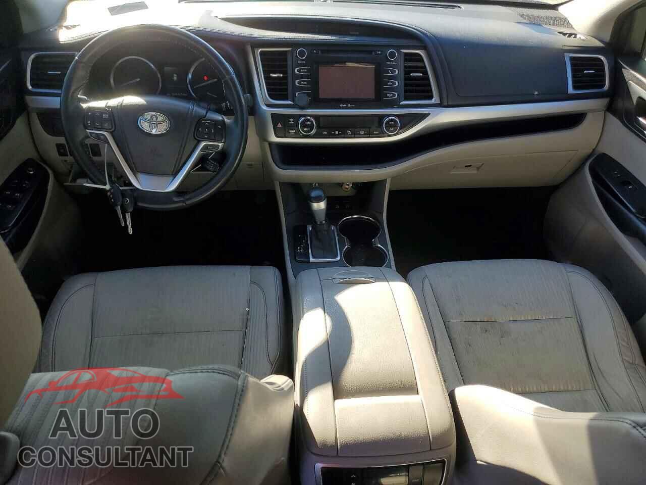 TOYOTA HIGHLANDER 2014 - 5TDBKRFH9ES035287