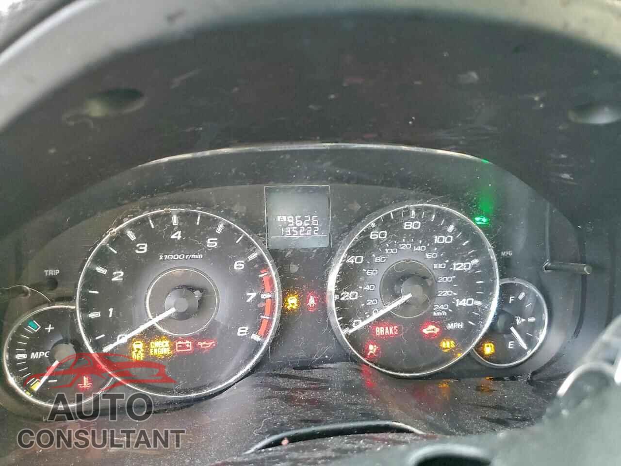 SUBARU OUTBACK 2011 - 4S4BRBCCXB3408437