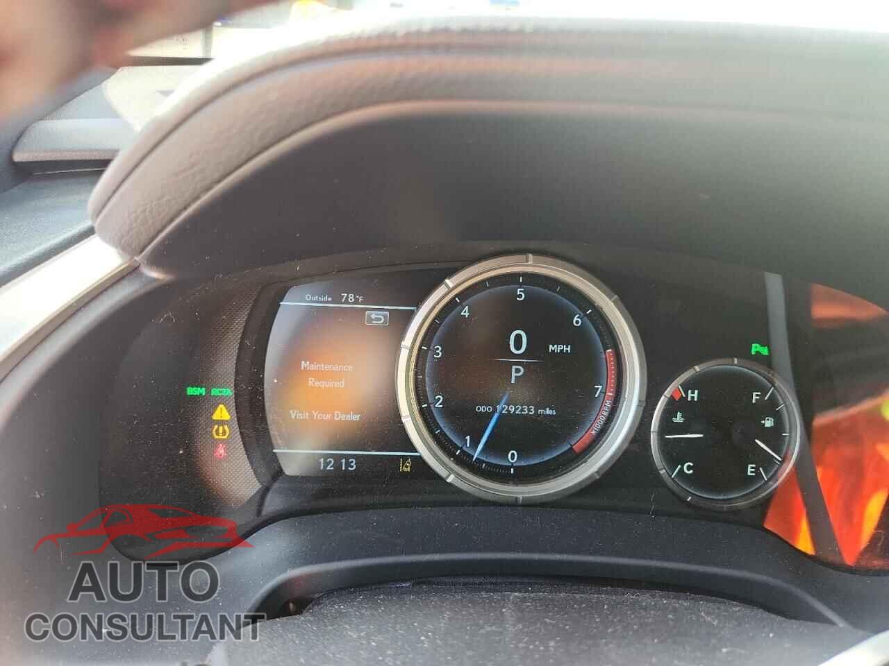 LEXUS RX350 2017 - 2T2ZZMCA6HC072486
