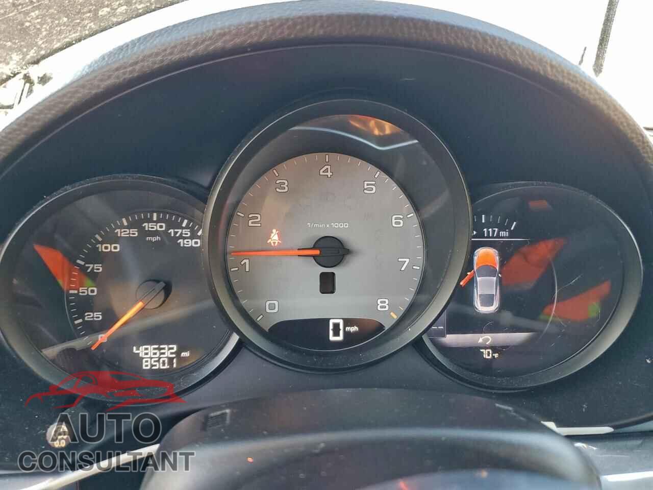 PORSCHE CAYMAN 2017 - WP0AB2A88HS285867