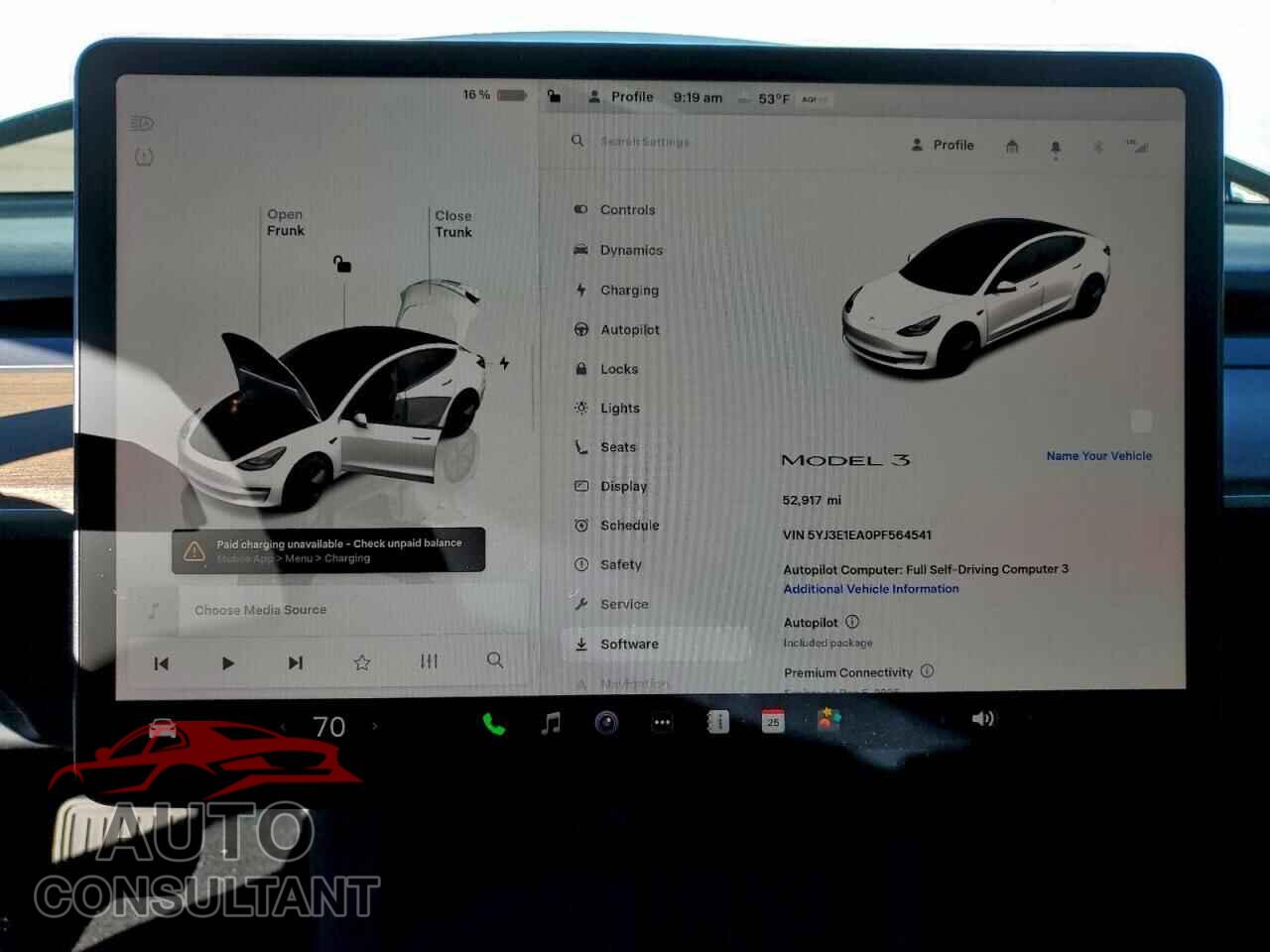 TESLA MODEL 3 2023 - 5YJ3E1EA0PF564541