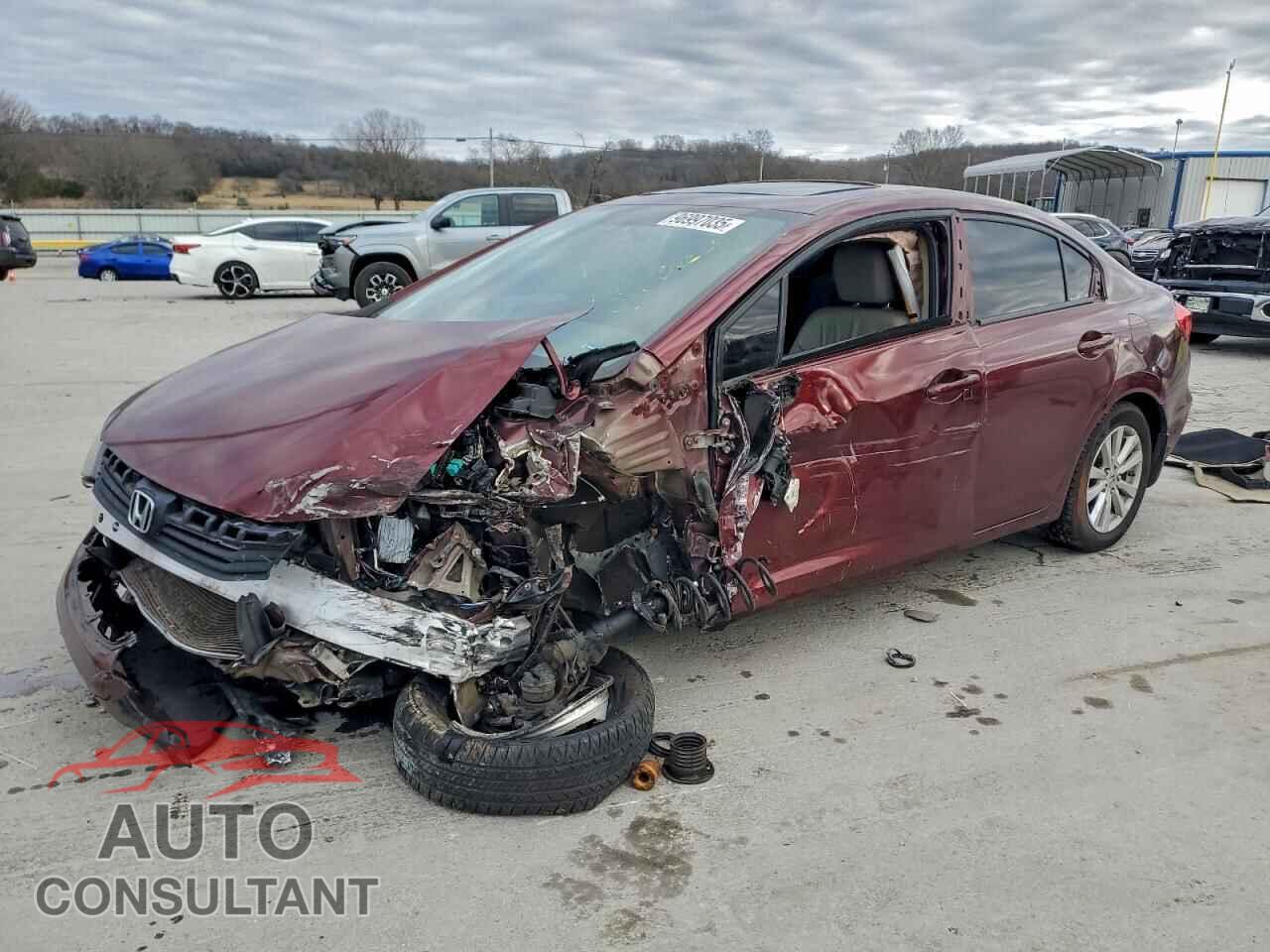 HONDA CIVIC 2012 - 19XFB2F95CE073530