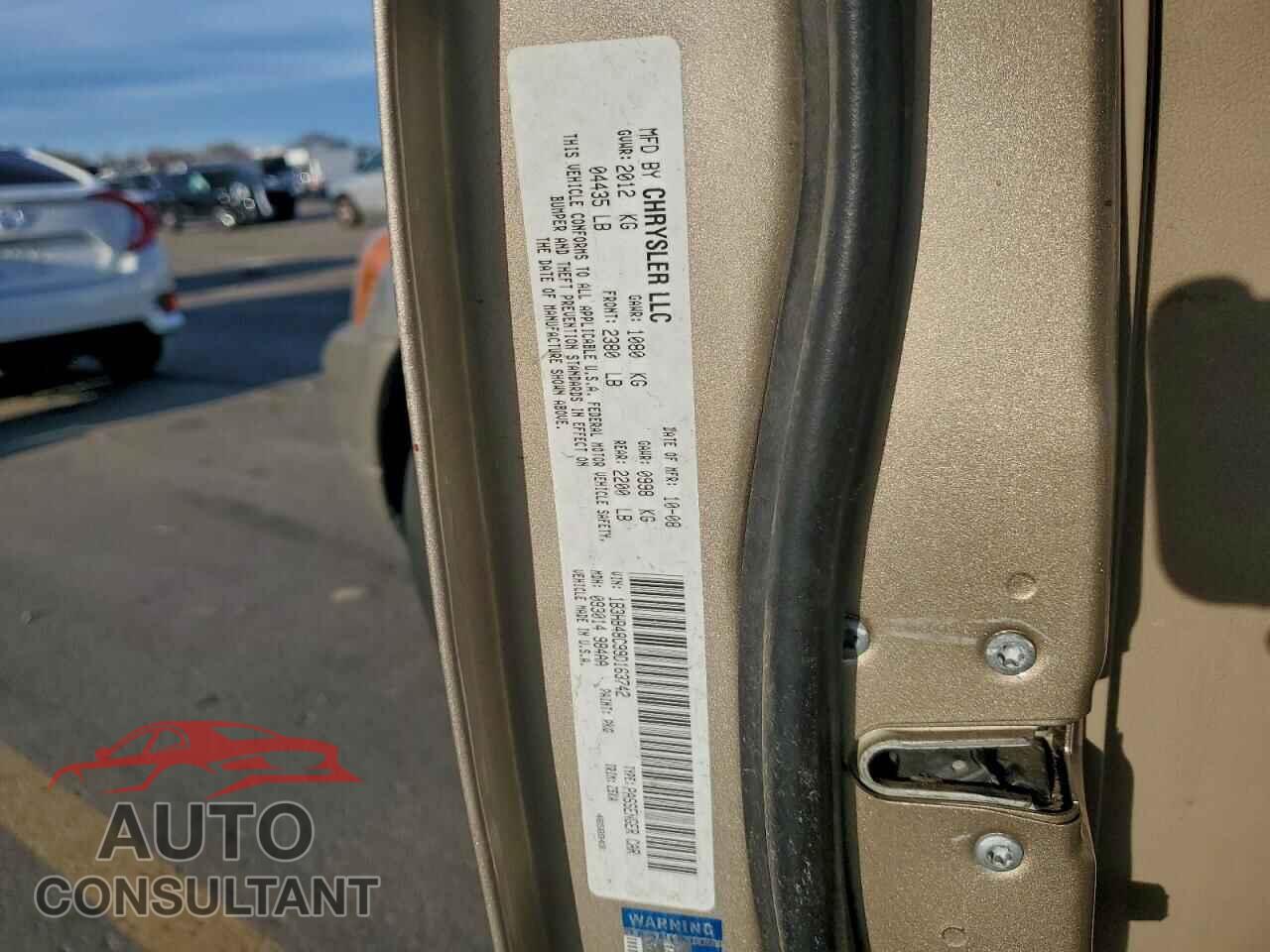 DODGE CALIBER 2009 - 1B3HB48C99D163742