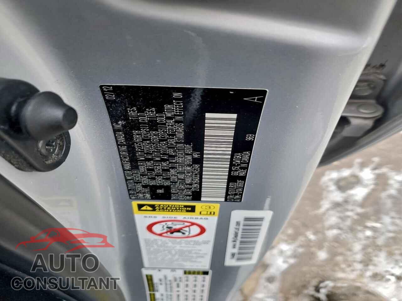 LEXUS RX350 2012 - 2T2BK1BA0CC145348