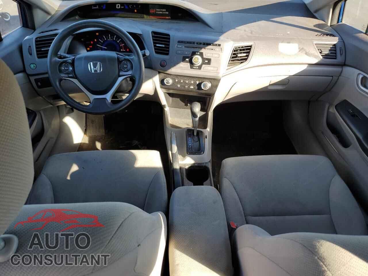 HONDA CIVIC 2012 - 19XFB2F59CE369664