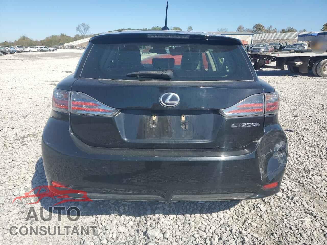 LEXUS CT 200 2012 - JTHKD5BH0C2072336