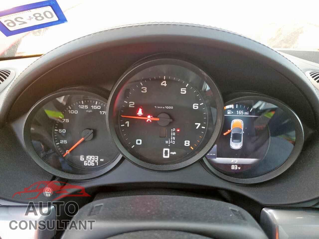 PORSCHE BOXSTER 2018 - WP0CA2A8XJS210217