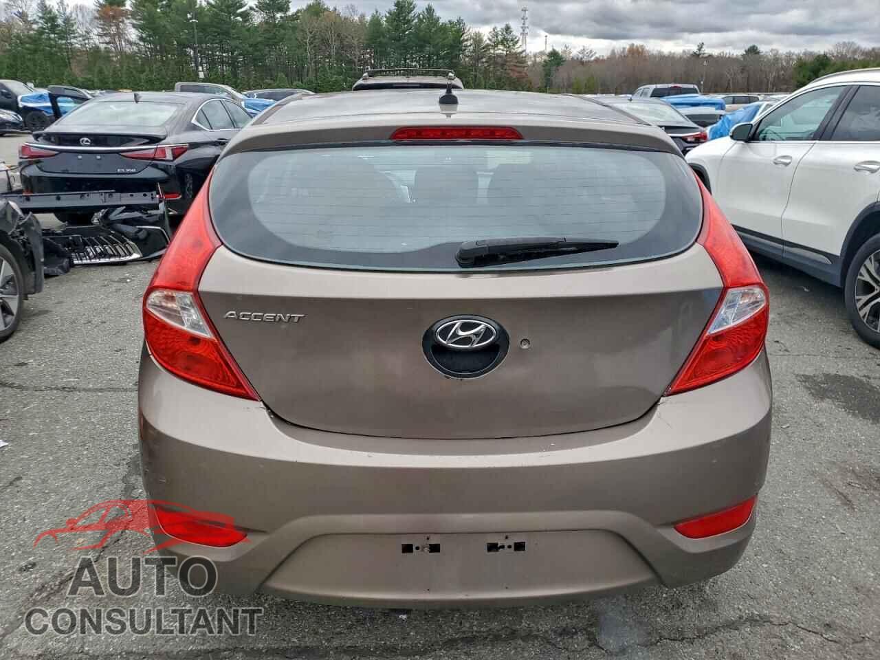 HYUNDAI ACCENT 2012 - KMHCT5AE4CU009188