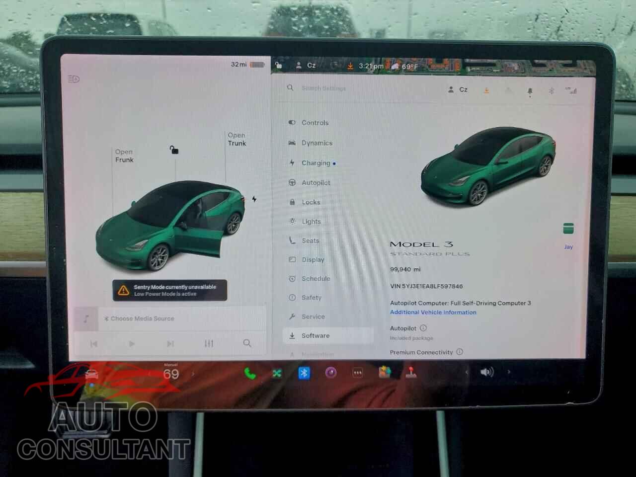 TESLA MODEL 3 2020 - 5YJ3E1EA8LF597846
