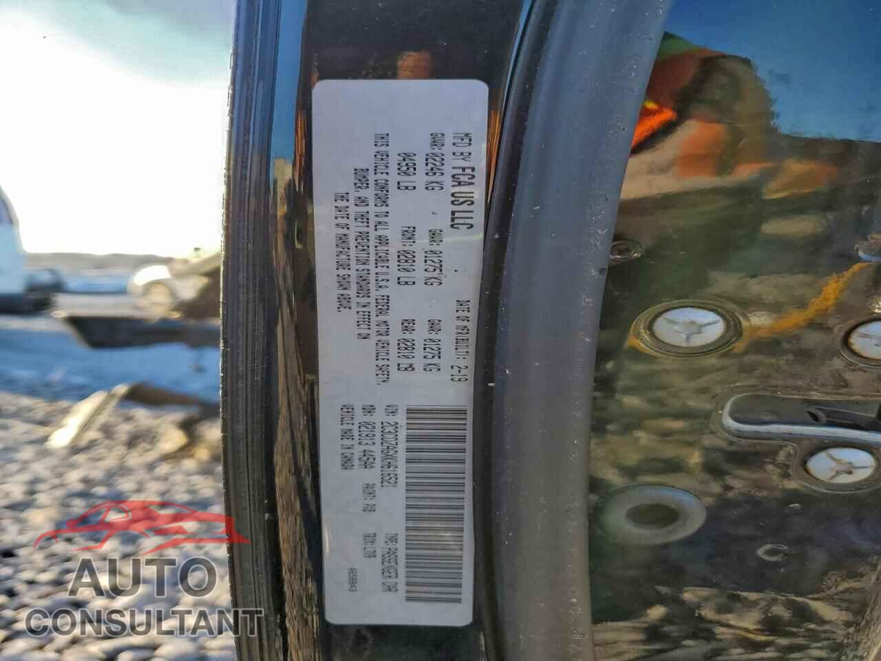 DODGE CHALLENGER 2019 - 2C3CDZAGXKH616521