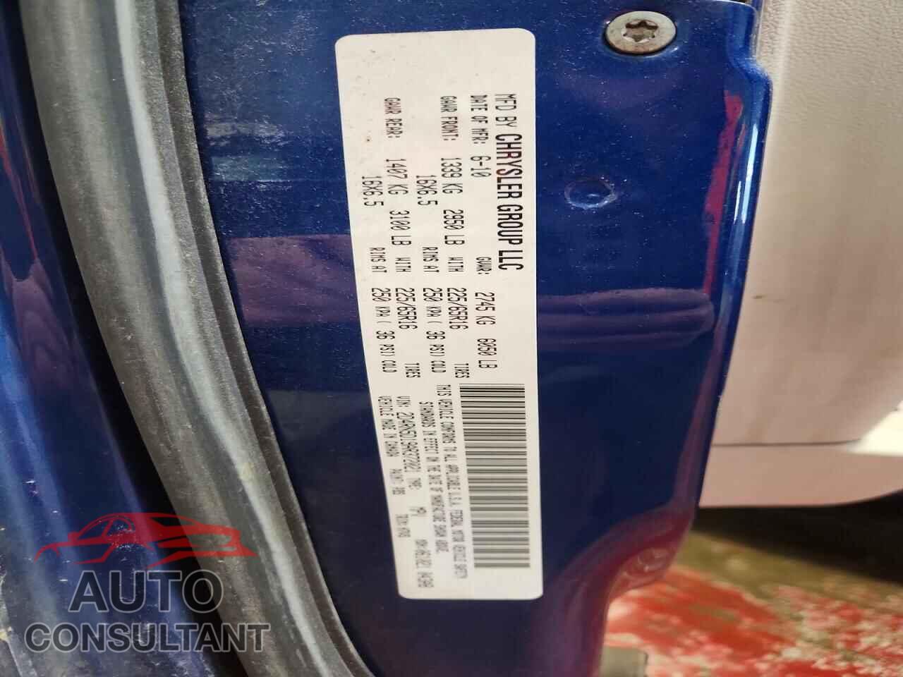 DODGE CARAVAN 2010 - 2D4RN5D19AR372021