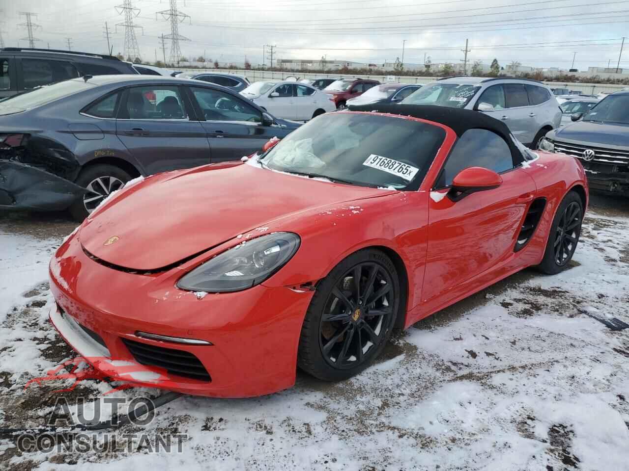 PORSCHE BOXSTER 2017 - WP0CA2A81HS220810