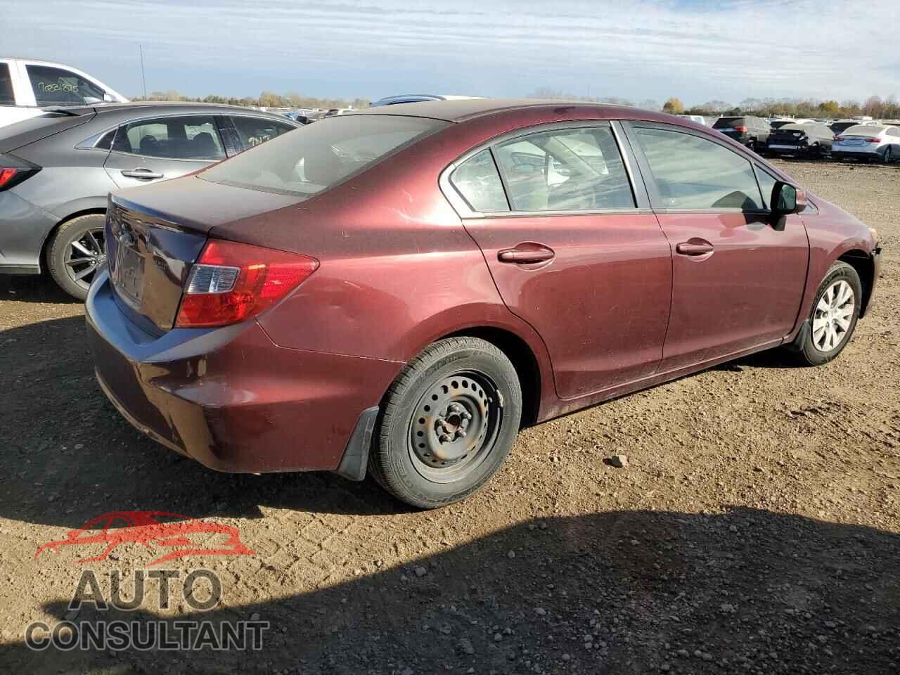 HONDA CIVIC 2012 - JHMFB2F54CS003672