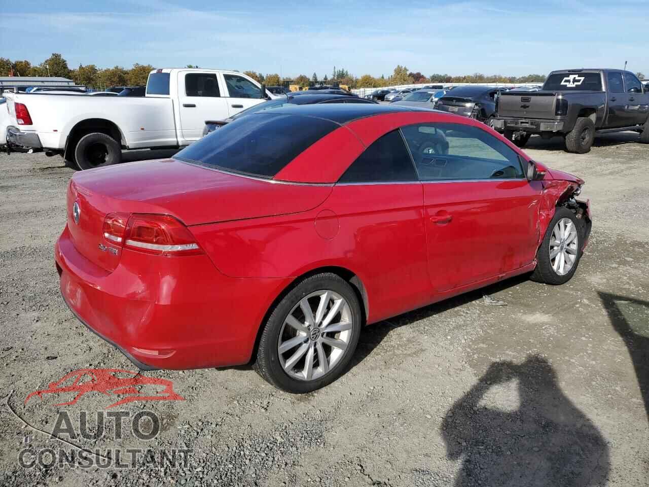 VOLKSWAGEN EOS 2012 - WVWBW7AH9CV019917