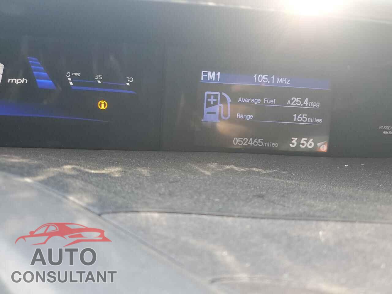 HONDA CIVIC 2012 - 2HGFB2F54CH607460