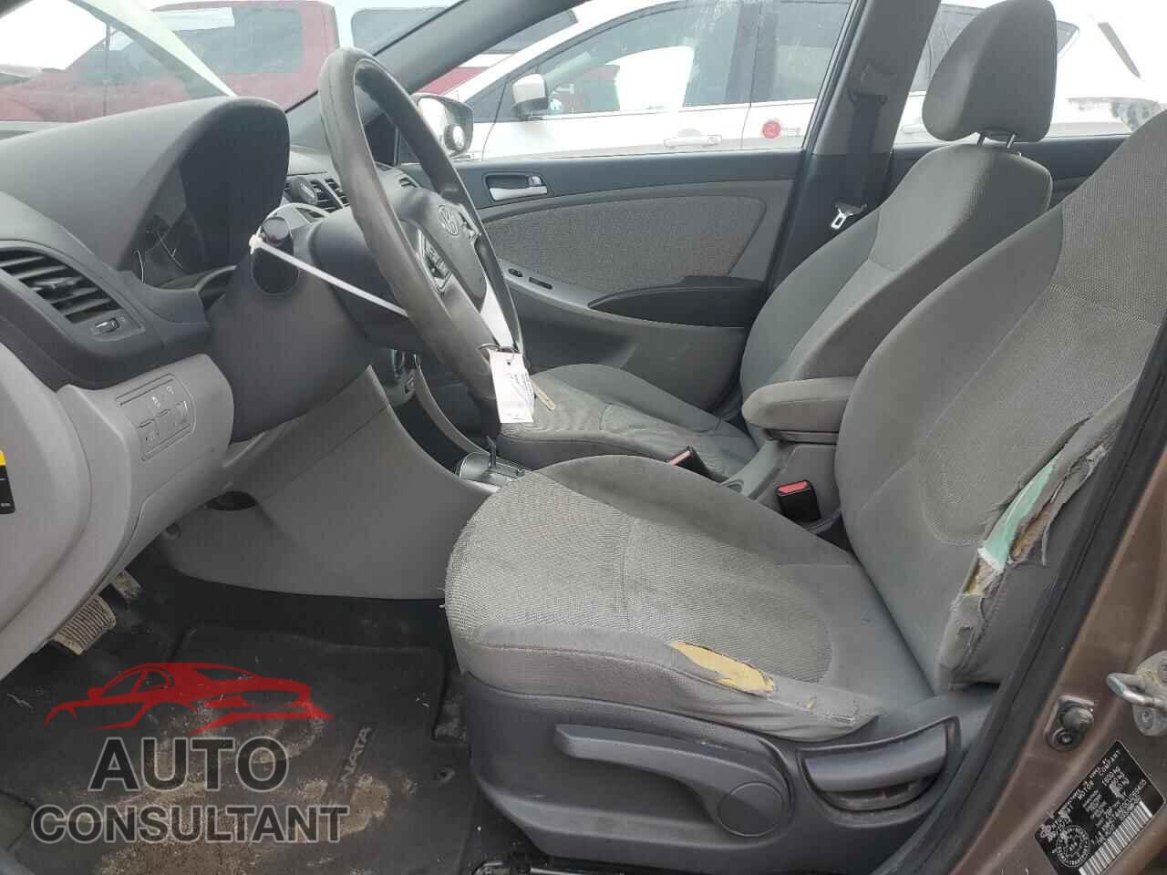 HYUNDAI ACCENT 2012 - KMHCT4AE0CU269405