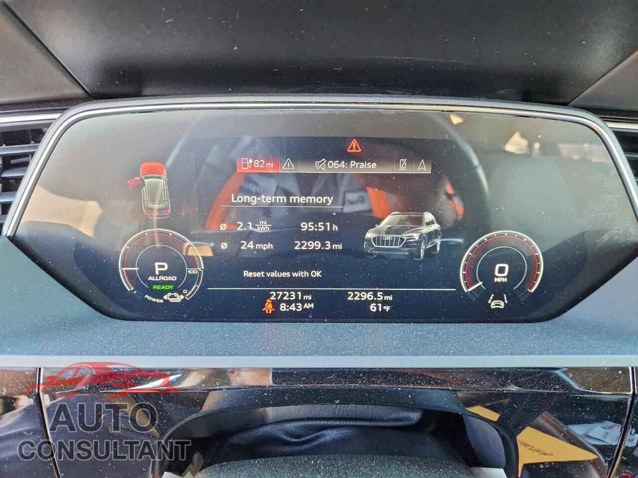 AUDI E-TRON 2021 - WA13AAGE2MB024726