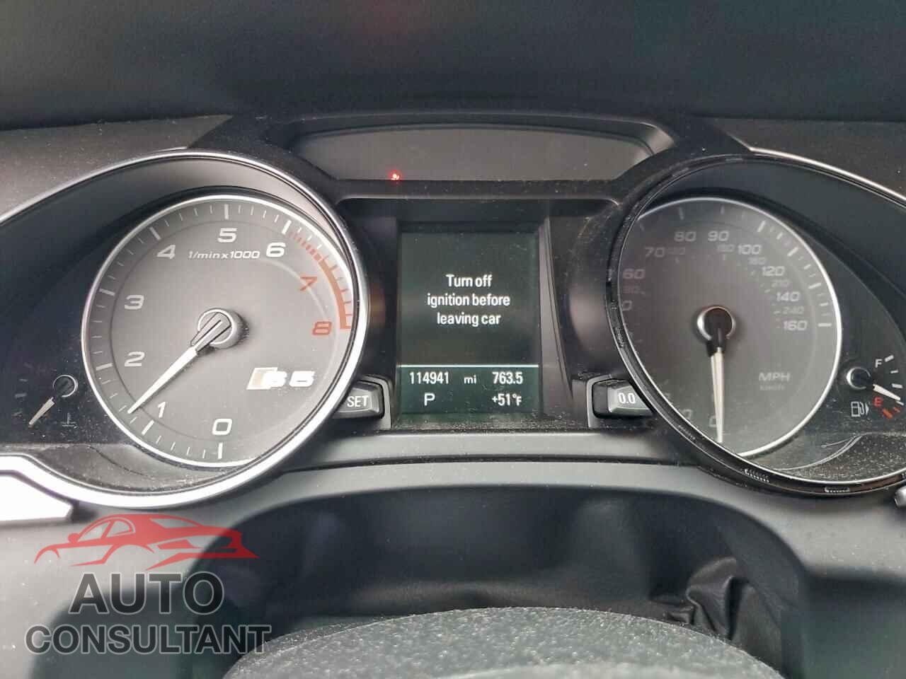 AUDI S5/RS5 2013 - WAUCGAFR1DA025989