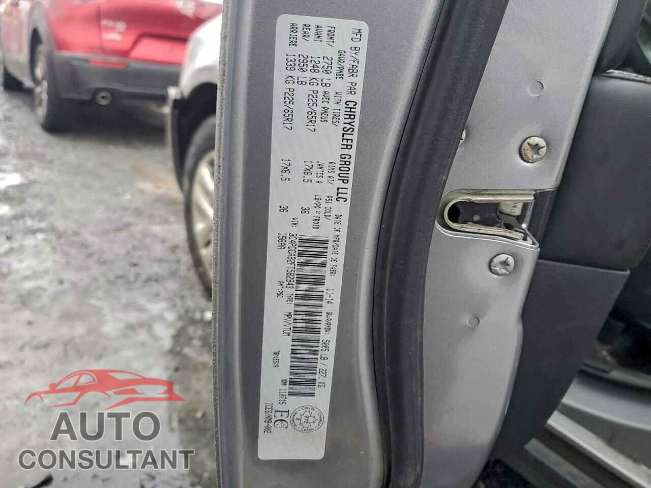 DODGE JOURNEY 2015 - 3C4PDCAB2FT582943