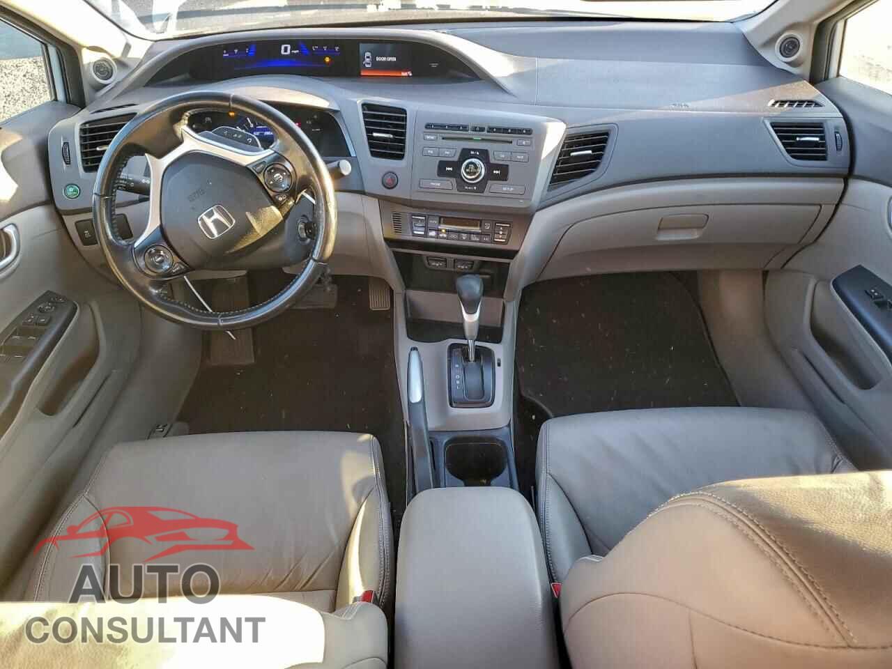 HONDA CIVIC 2012 - JHMFB4F38CS008271