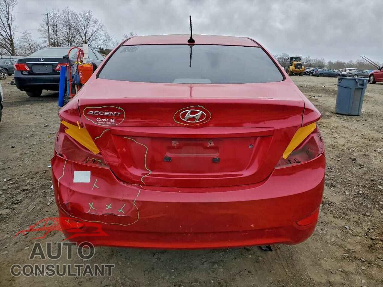 HYUNDAI ACCENT 2015 - KMHCT4AE3FU914892