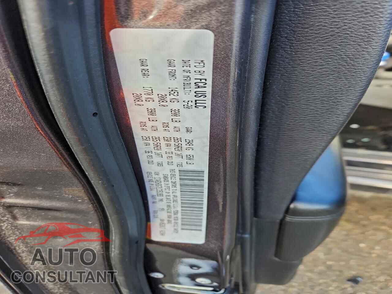 DODGE DURANGO 2020 - 1C4RDHDG7LC351993