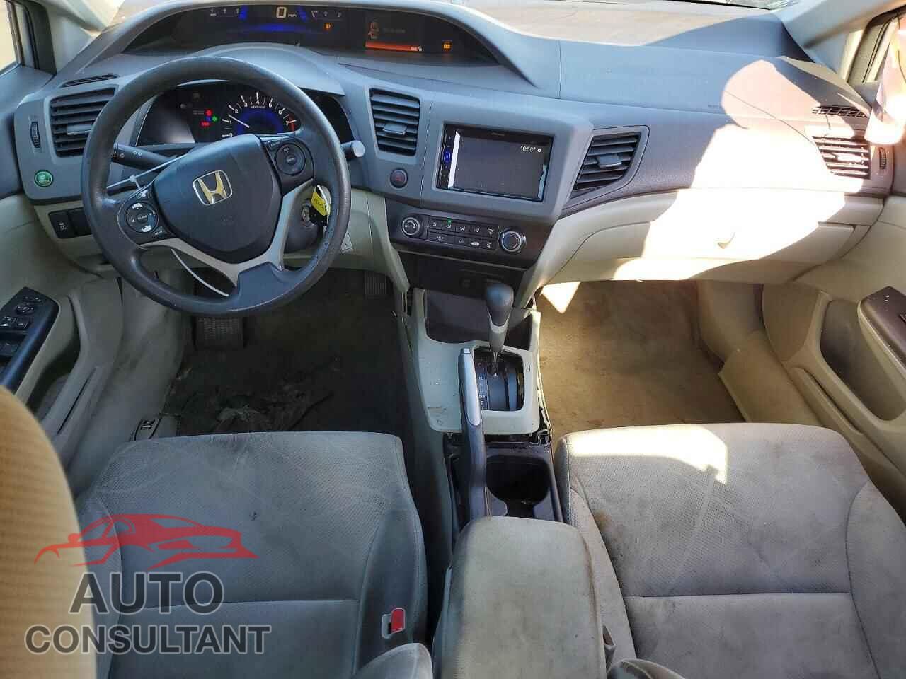 HONDA CIVIC 2012 - 19XFB2F58CE022942