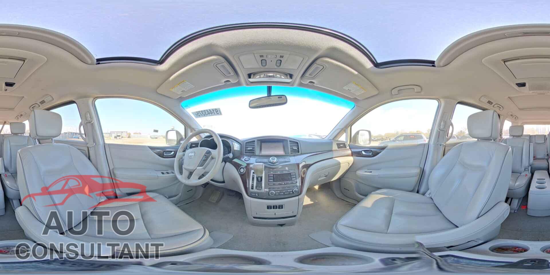 NISSAN QUEST 2012 - JN8AE2KP7C9043444