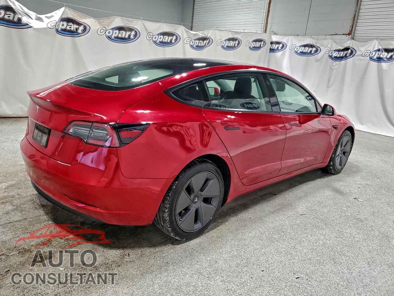 TESLA MODEL 3 2022 - 5YJ3E1EA7NF369405