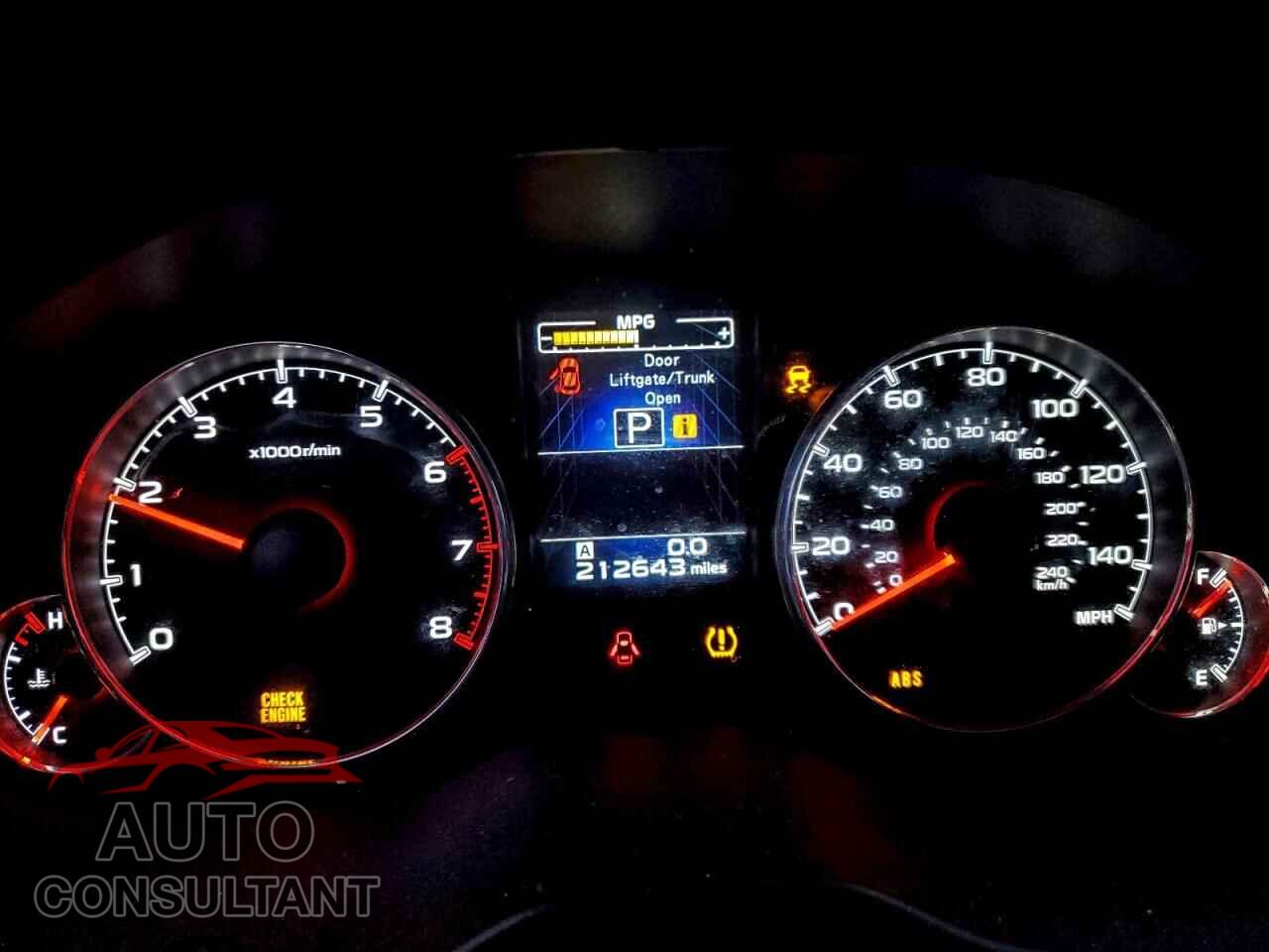 SUBARU OUTBACK 2014 - 4S4BRBLC5E3326376