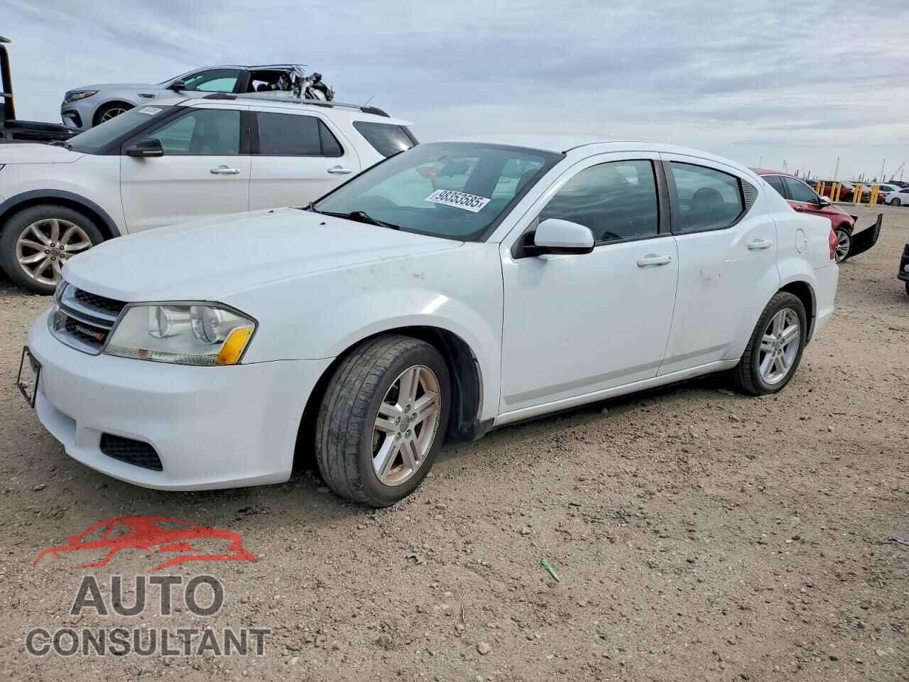 DODGE AVENGER 2012 - 1C3CDZCB3CN219369