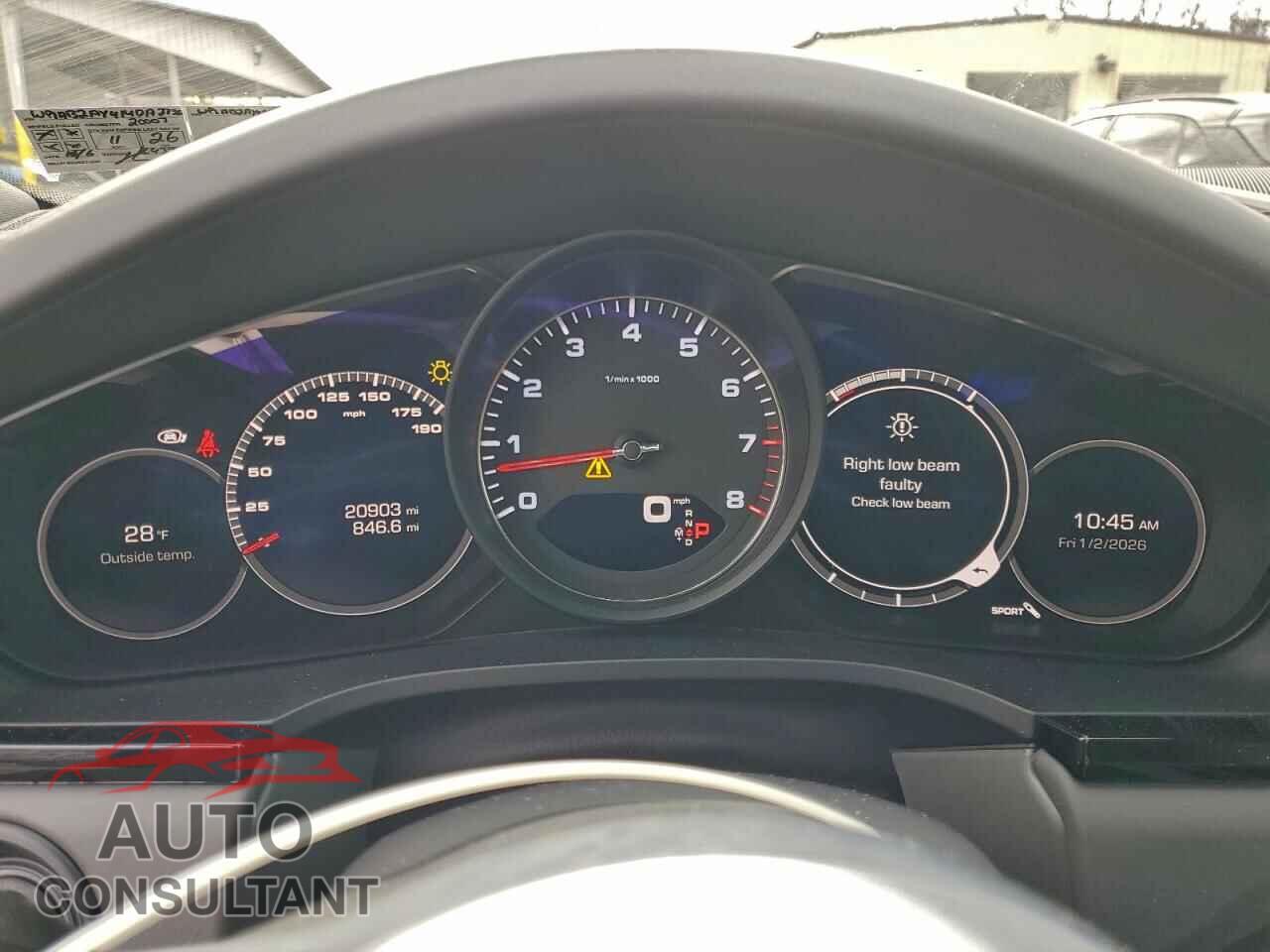 PORSCHE CAYENNE 2021 - WP1AB2AY4MDA27357