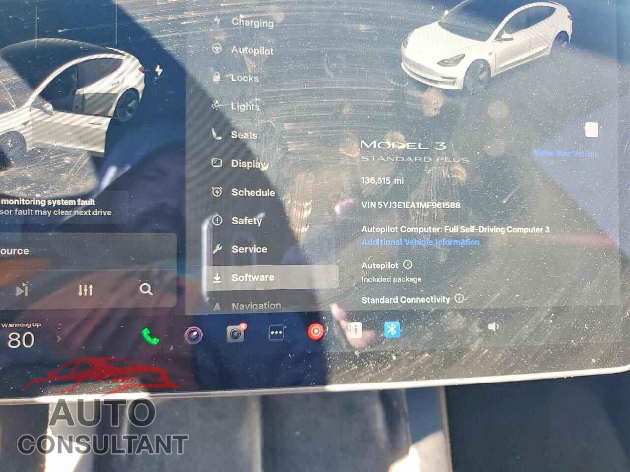 TESLA MODEL 3 2021 - 5YJ3E1EA1MF961588