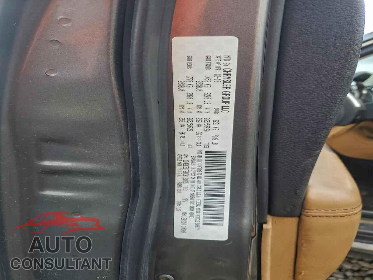 DODGE DURANGO 2011 - 1D4SE5GT2BC613815
