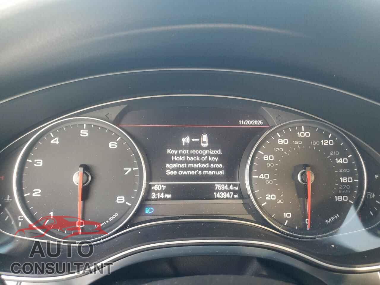 AUDI A7 2012 - WAUSGAFC8CN002031