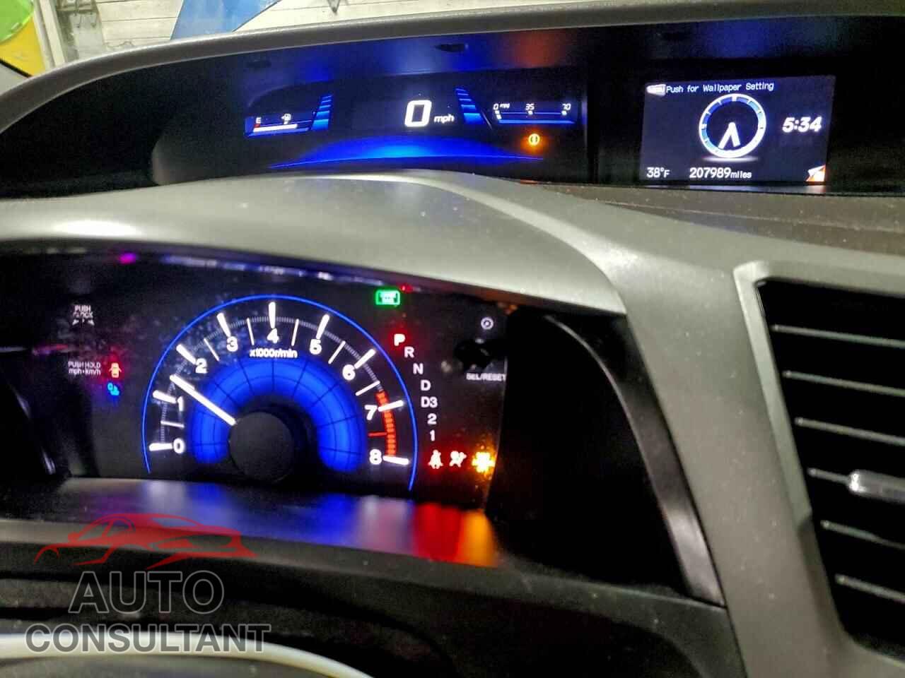 HONDA CIVIC 2012 - 19XFB2F80CE052009