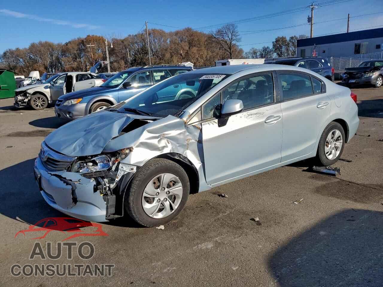 HONDA CIVIC 2012 - 19XFB2F53CE001139