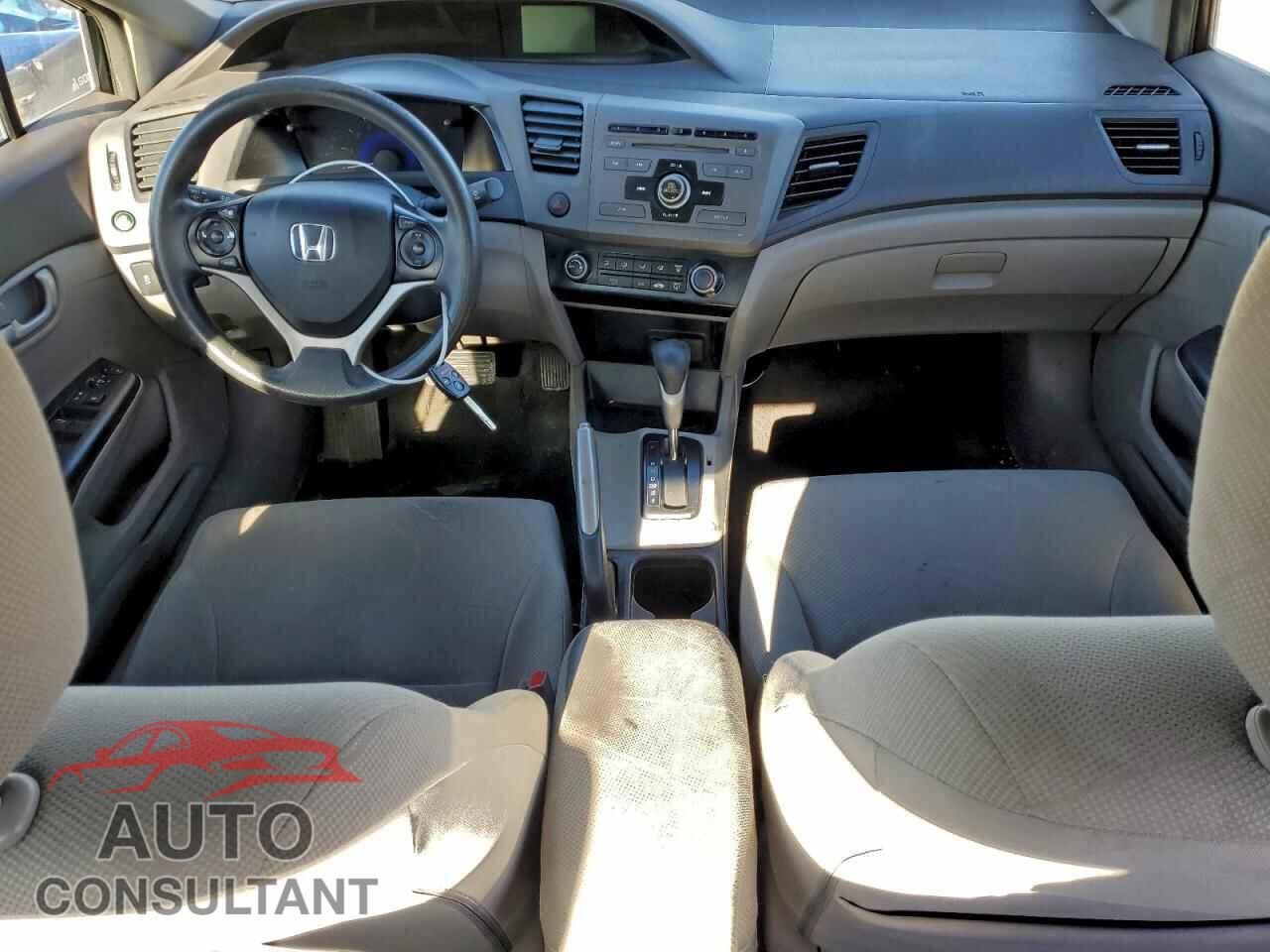 HONDA CIVIC 2012 - 19XFB2F51CE093724