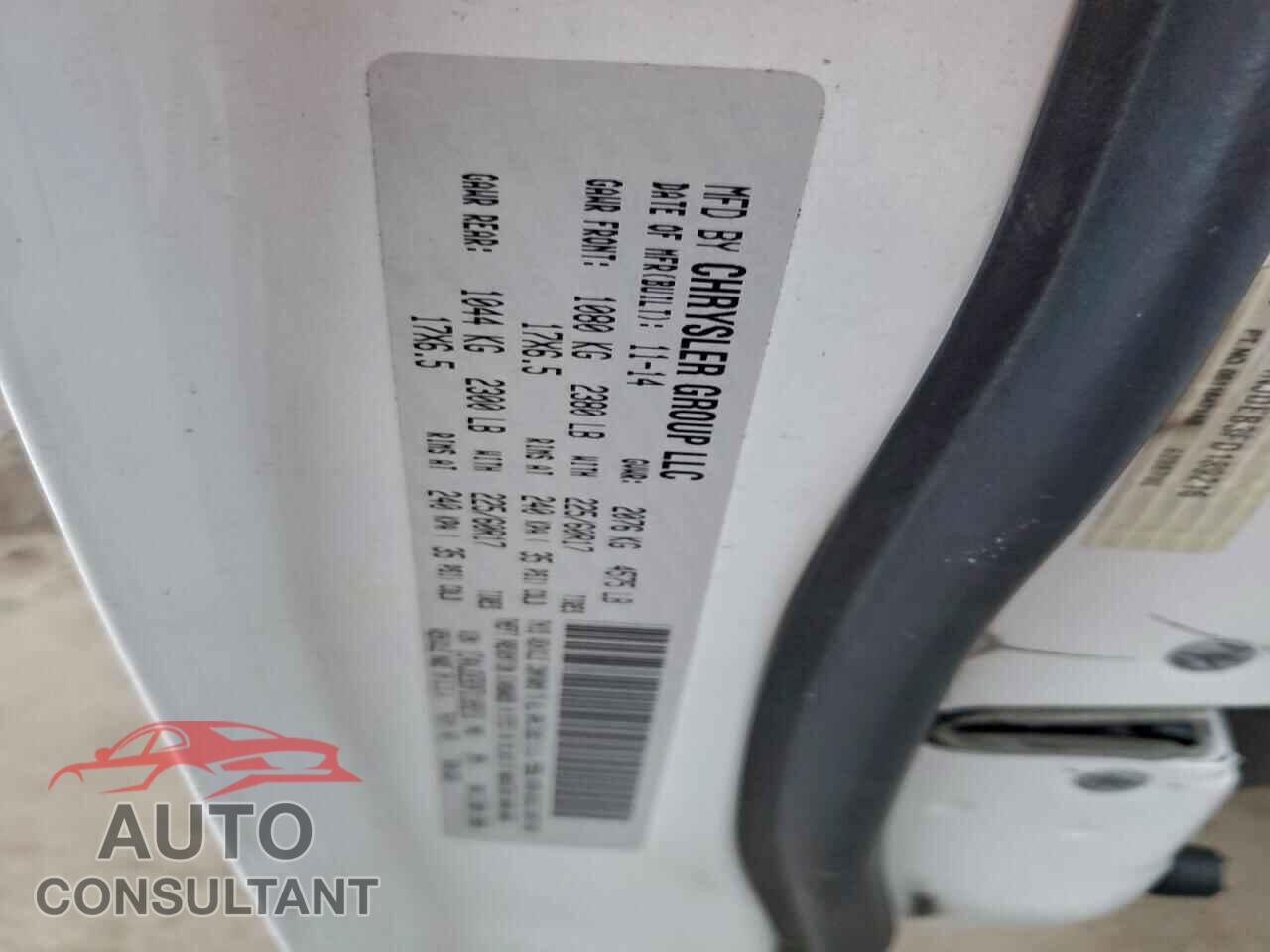JEEP COMPASS 2015 - 1C4NJDEB3FD189216