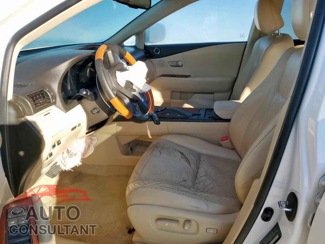 LEXUS RX350 2012 - 2T2ZK1BA0CC072464