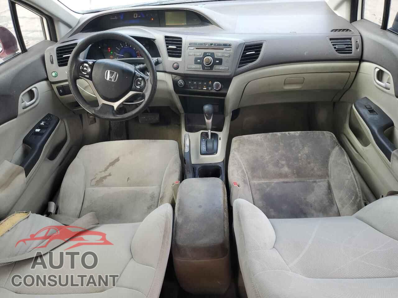 HONDA CIVIC 2012 - 19XFB2F58CE047372
