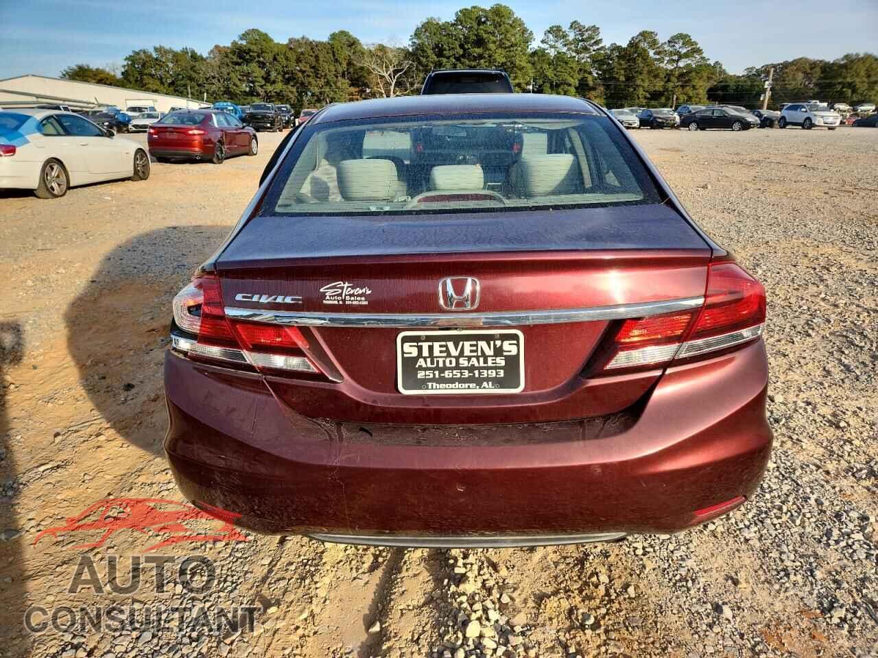 HONDA CIVIC 2013 - 19XFB2F83DE069064