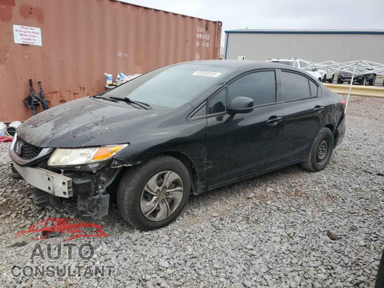 HONDA CIVIC 2013 - 19XFB2F53DE021392