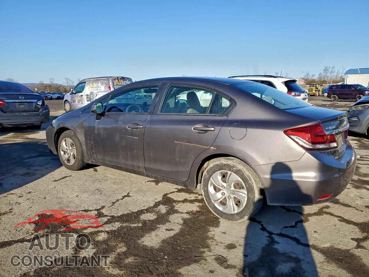 HONDA CIVIC 2013 - 19XFB2F55DE225434