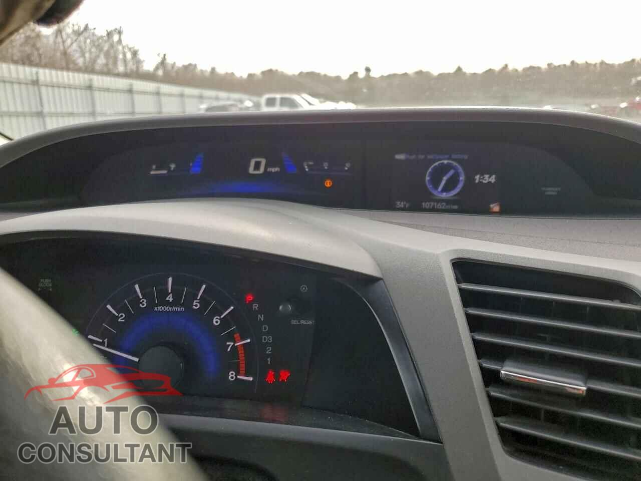 HONDA CIVIC 2012 - 2HGFB2F88CH501863