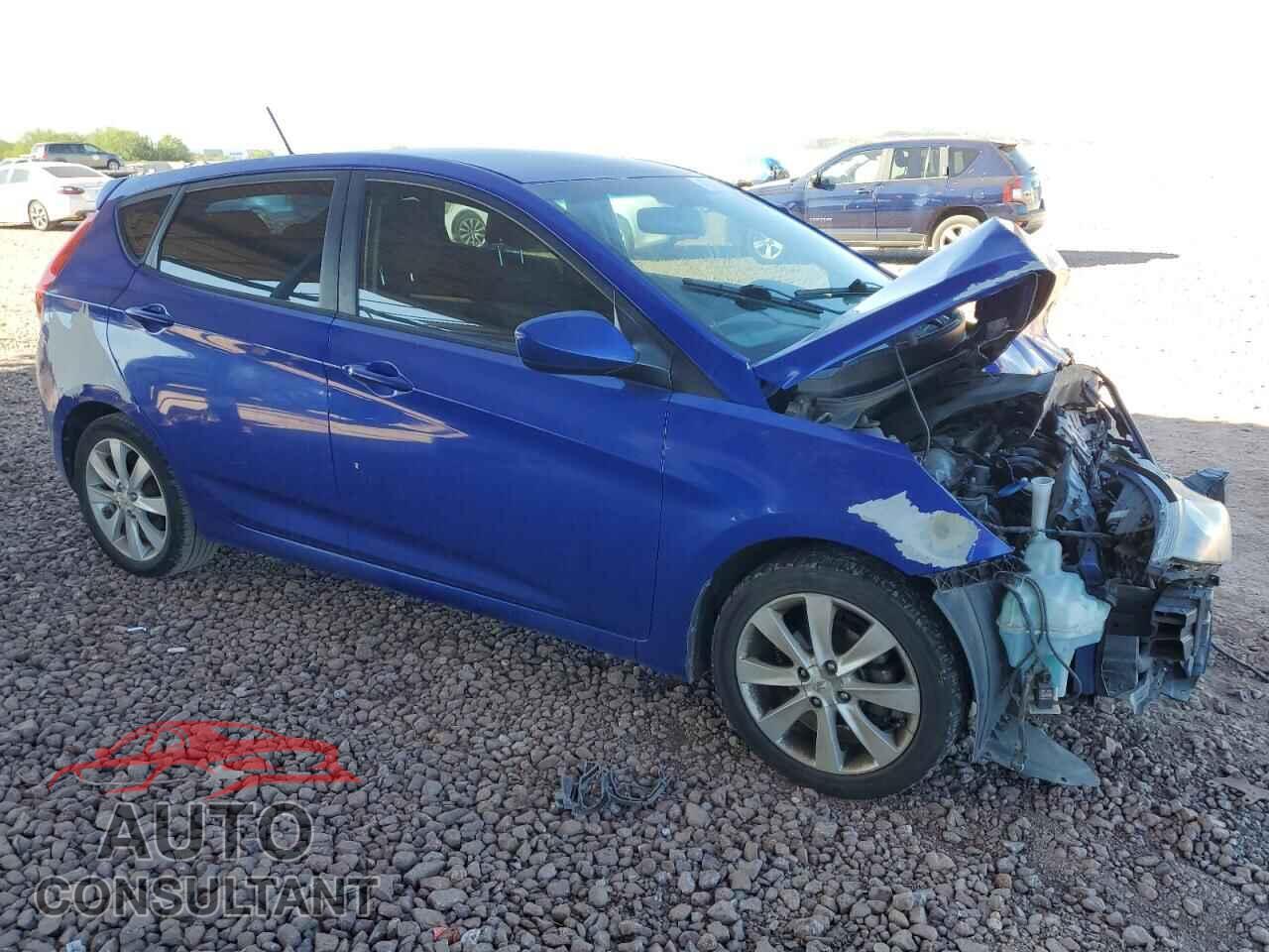 HYUNDAI ACCENT 2012 - KMHCU5AE5CU026952