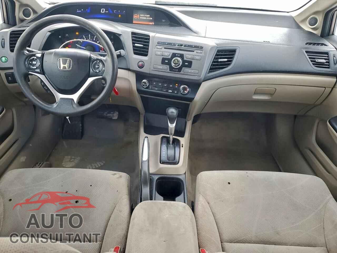 HONDA CIVIC 2012 - JHMFB2F88CS002910