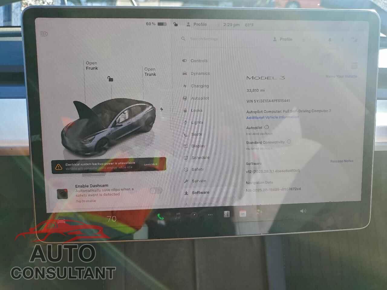 TESLA MODEL 3 2023 - 5YJ3E1EA4PF515441