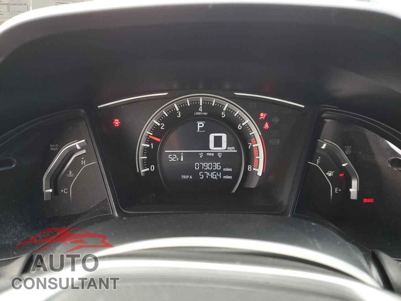 HONDA CIVIC 2017 - 2HGFC2F53HH567876