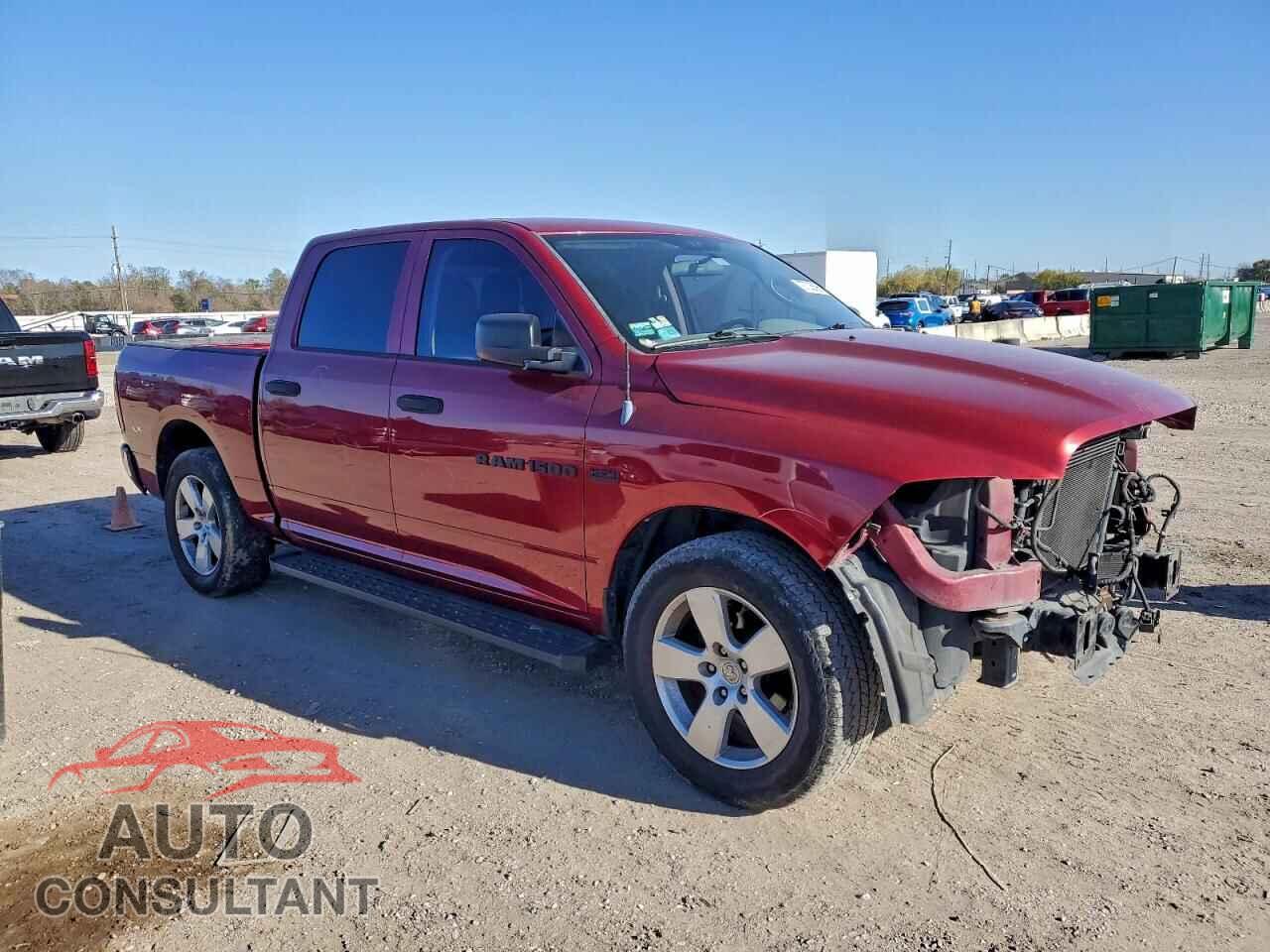 DODGE RAM 1500 2012 - 1C6RD6KT1CS212153